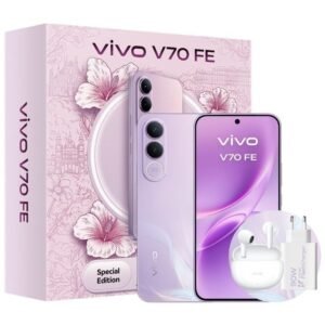 Smartphone vivo v70 fe 8gb/ 512gb/ 6.83’/ 5g/ púrpura/ incluye cargador + auriculares