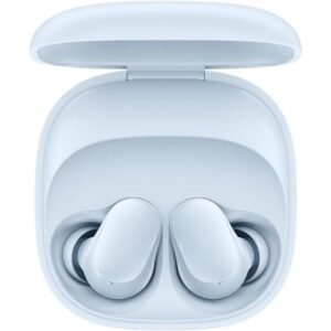 Auriculares bluetooth xiaomi redmi buds 6 play con estuche de carga/ autonomía 7h/ azules