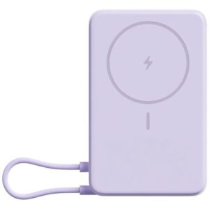Powerbank 10000mah xiaomi magnetic power bank 10000/ wireless/ púrpura
