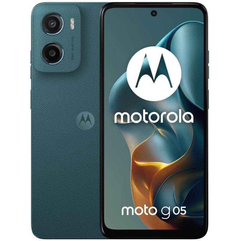 Smartphone motorola moto g05 4g 4gb/ 128gb/ 6.67'/ verde