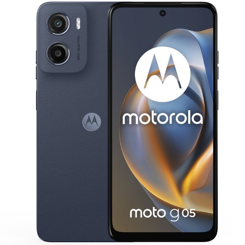 Smartphone motorola moto g05 4g 4gb/ 256gb/ 6.67'/ azul