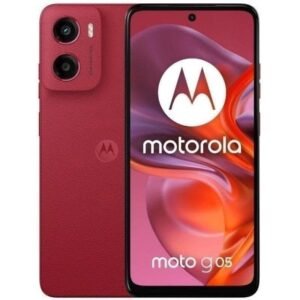 Smartphone motorola moto g05 4g 4gb/ 256gb/ 6.67’/ rojo