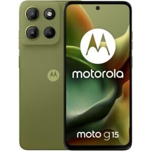 Smartphone motorola moto g15 4g 8gb/ 512gb/ 6.72’/ verde