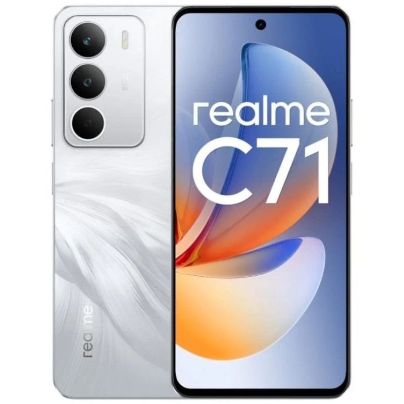 Smartphone Realme C71 4GB/ 256GB/ 6.67'/ Blanco Cisne