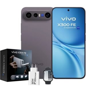 Smartphone vivo x300 fe 12gb/ 512gb/ 6.31’/ 5g/ negro/ incluye extensor teleobjetivo + vivo watch gt2