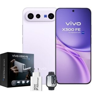 Smartphone vivo x300 fe 12gb/ 512gb/ 6.31’/ 5g/ púrpura/ incluye extensor teleobjetivo + vivo watch gt2