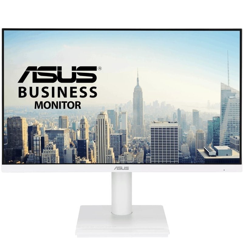 Monitor profesional asus va249qgs-w 23.8'/ full hd/ multimedia/ regulable en altura/ blanco