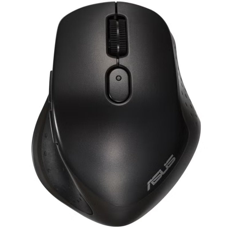 Ratón inalámbrico asus mw203 silencioso/ hasta 2400 dpi/ negro