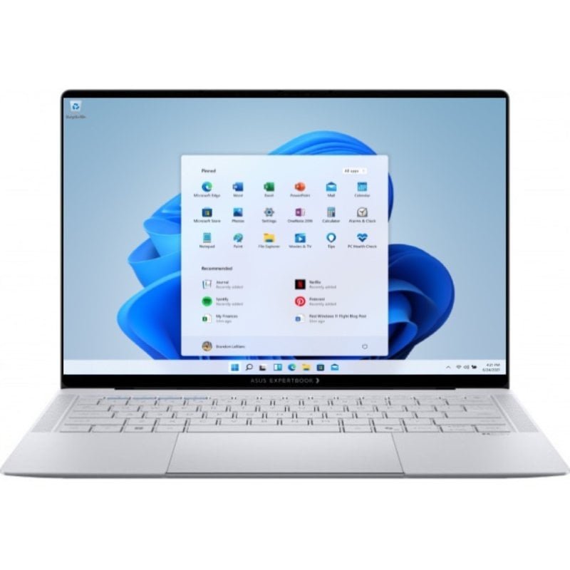 Portátil asus expertbook ultra oled b9406caa-th0972x intel core ultra 7-356h/ 32gb/ 1tb ssd/ 14' táctil/ win11 pro
