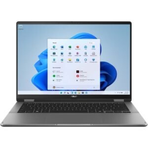 Portátil convertible asus vivobook flip tp3407sa-sg180w intel core ultra 7-258v/ 32gb/ 1tb ssd/ 14′ táctil/ win11