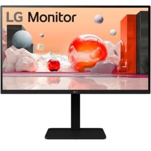 Monitor profesional lg 27ba560-t 27’/ full hd/ multimedia/ regulable en altura/ negro