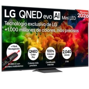 Televisor lg qned evo ai qned83b mini led 85qned8eb3a 85’/ ultra hd 4k/ smart tv/ wifi