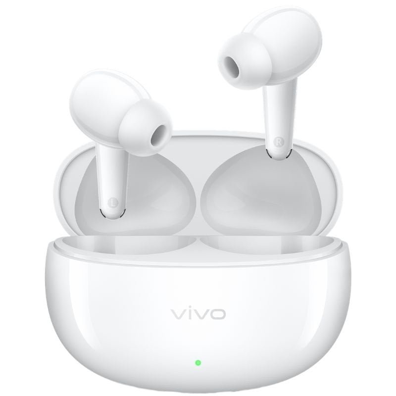 Auriculares bluetooth vivo buds pro con estuche de carga/ autonomía 13h/ blancos