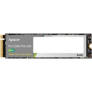 Disco ssd apacer pc3480 256gb/ m.2 2280 pcie gen3/ full capacity