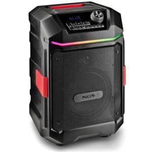 Altavoz portable con bluetooth ngs wild bash compact/ 240w