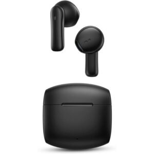 Auriculares bluetooth spc ether 3 buds con estuche de carga/ autonomía 8h/ negros