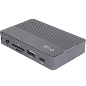 Docking usb tipo-c tooq tqe-2242g/ ranura ssd m.2/ 1xhdmi/ 1xrj45/ 1xusb/ 1xusb tipo-c/ 1xlector tarjetas/ 1x jack 3.5/ 1xusb