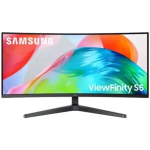 Monitor profesional ultraparonámico curvo samsung viewfinity s s34h550gau 34’/ uwqhd/ negro