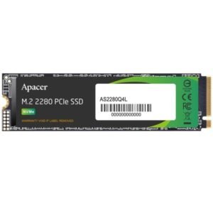 Disco ssd apacer as2280q4l 512gb/ m.2 2280 pcie gen4/ full capacity