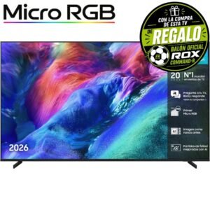 Televisor samsung micro rgb vision ai r85h tmr55r85hau 55’/ ultra hd 4k/ smart tv/ wifi
