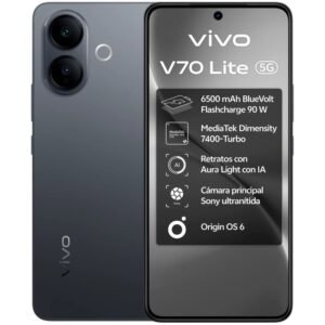 Smartphone vivo v70 lite 6gb/ 128gb/ 6.77’/ 5g/ negro