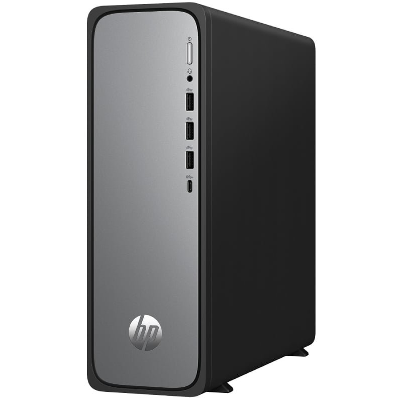 Pc hp omnidesk slim desktop s04-0011ns ryzen 7 7445hs/ 8gb/ 512gb ssd/ sin sistema operativo