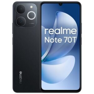 Smartphone realme note 70t 4gb/ 64gb/ 6.74’/ negro obsidiana
