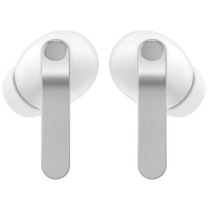 Auriculares bluetooth samsung galaxy buds 4 pro con estuche de carga/ autonomía 7h/ blancos