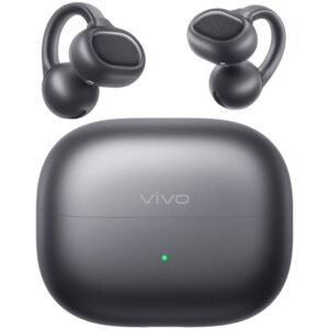 Auriculares deportivos bluetooth vivo buds clip con estuche de carga/ autonomía 10h/ negros