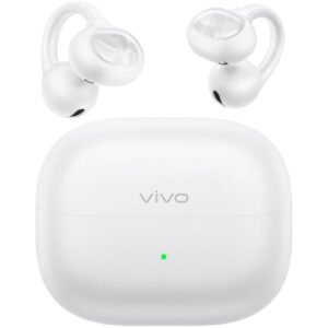 Auriculares deportivos bluetooth vivo buds clip con estuche de carga/ autonomía 10h/ blancos